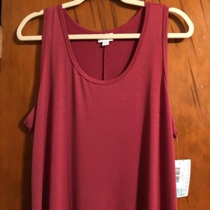 Lularoe Dani dress! Tank, raspberry wine 🦄 2XL